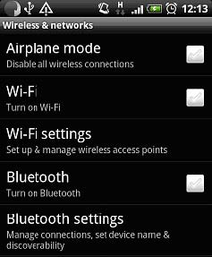 Wireless & controls