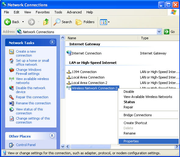 XP Network Connections